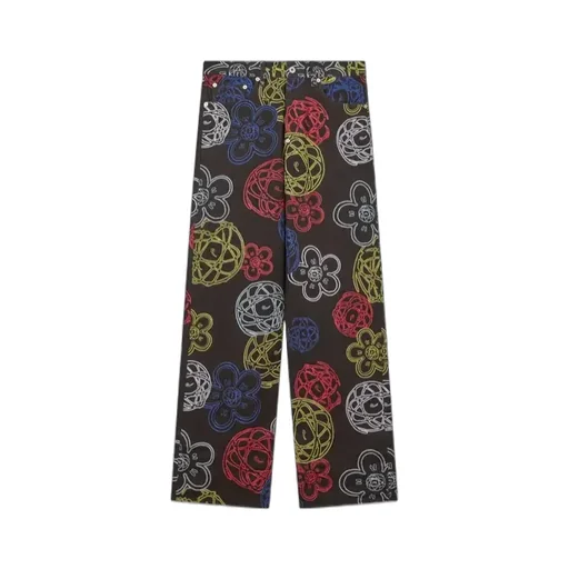 Embroidered Wide Fit Pants Kenzo X Futura 2000