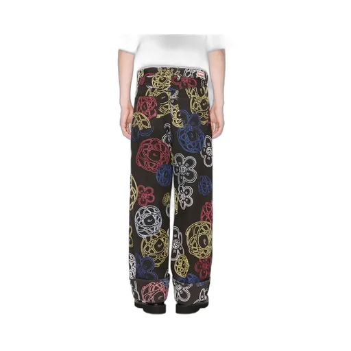Embroidered Wide Fit Pants Kenzo X Futura 2000