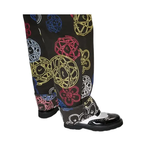 Embroidered Wide Fit Pants Kenzo X Futura 2000