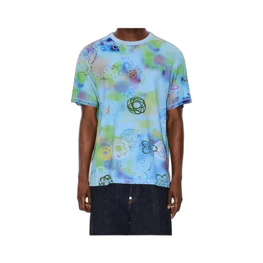 Logo Printed Reversible Crewneck T-Shirt