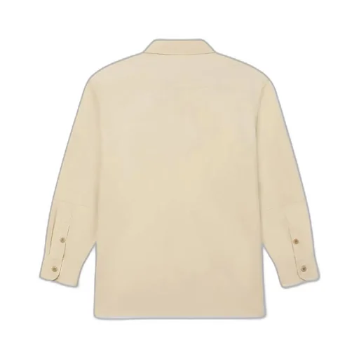 Oversized Shirt In Technical Cotton Boke Flower 2.0