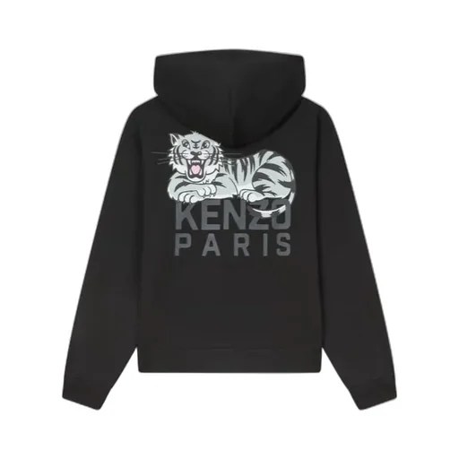 Kenzo Happy Tiger Zip-Up Hoodie