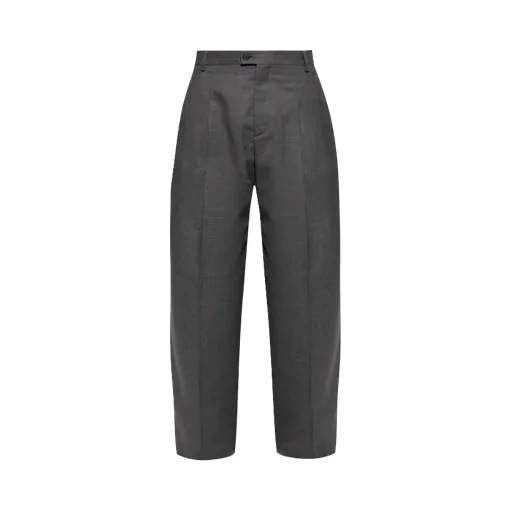Weave Straight Leg Tailored Pants