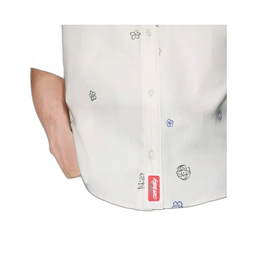 Embroidered Short Sleeve Shirt Kenzo X Futura 2000