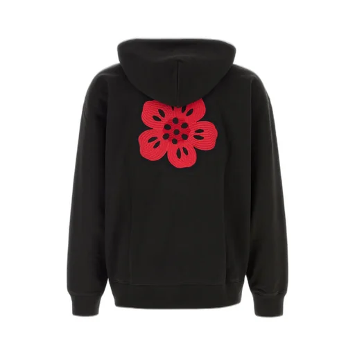 Logo Embroidered Hooded Sweatshirt