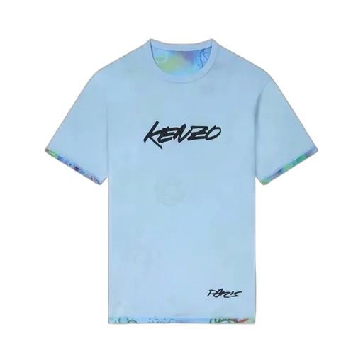 Logo Printed Reversible Crewneck T-Shirt