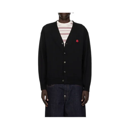 V-Neck Buttoned Cardigan