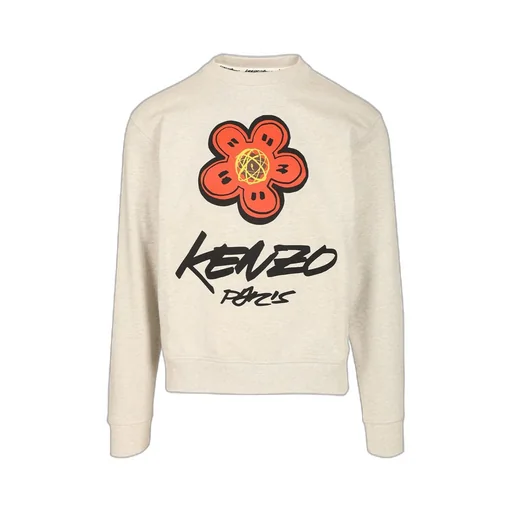 Boke Floral Printed Crewneck Sweatshirt