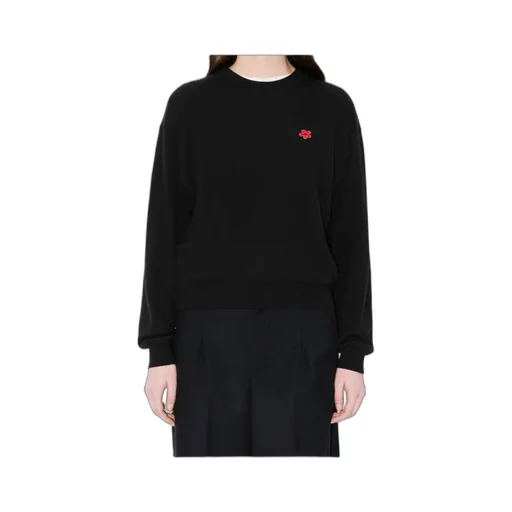 Boke Flower' Embroidered Jumper In Merino Wool