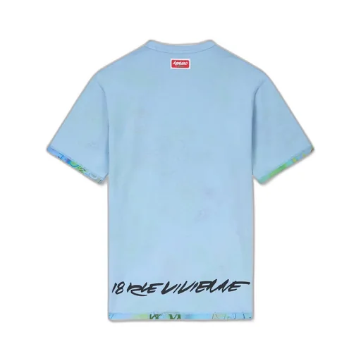 Logo Printed Reversible Crewneck T-Shirt