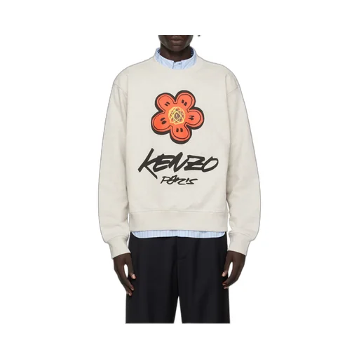 Boke Floral Printed Crewneck Sweatshirt