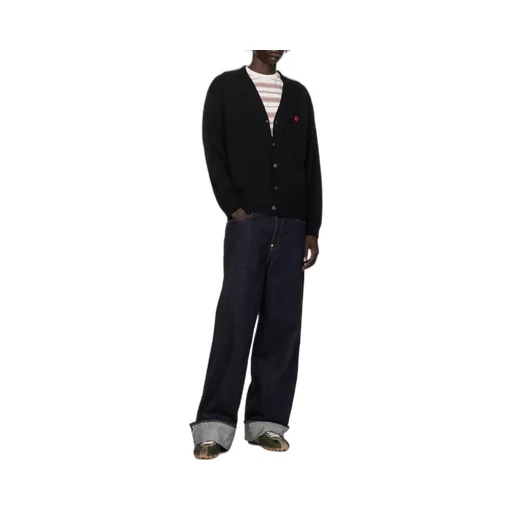 V-Neck Buttoned Cardigan