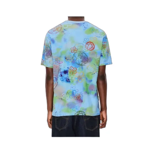 Logo Printed Reversible Crewneck T-Shirt
