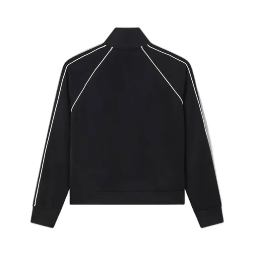 Logo Patch Zipped Sweatshirt