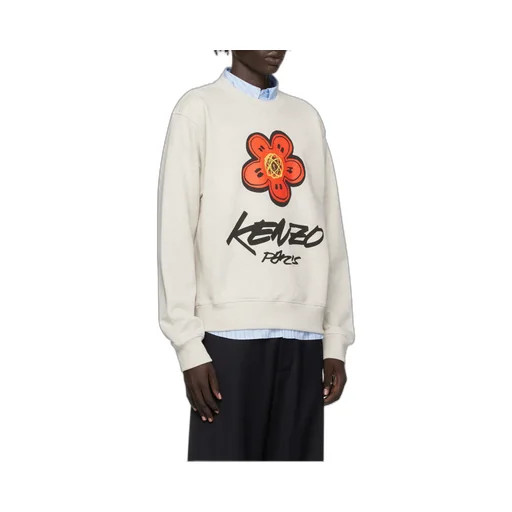 Boke Floral Printed Crewneck Sweatshirt