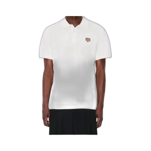 Happy Tiger Embroidered Slim Polo