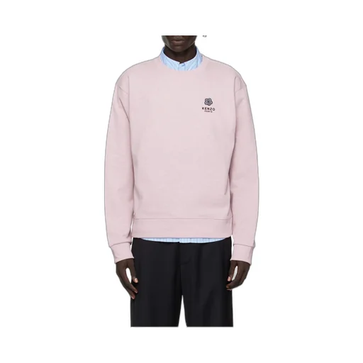 Embroidered Sweatshirt Boke Flower