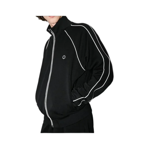 Logo Patch Zipped Sweatshirt