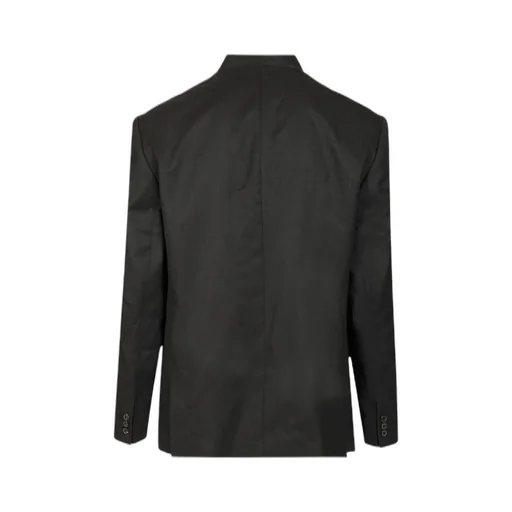 Double-Breasted Tailored Kimono Jacket