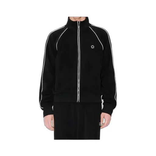 Logo Patch Zipped Sweatshirt