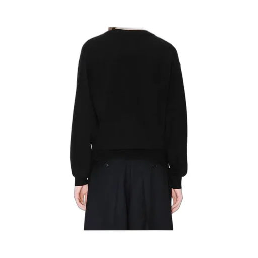Boke Flower' Embroidered Jumper In Merino Wool