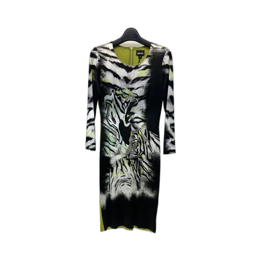 Printed Long-Sleeved Dress