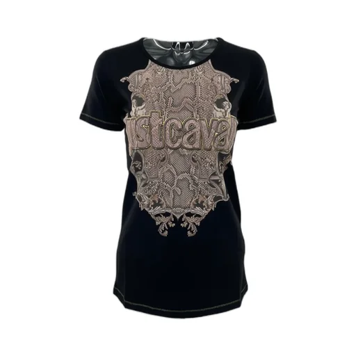 Logo Letter Round Neck T-Shirt