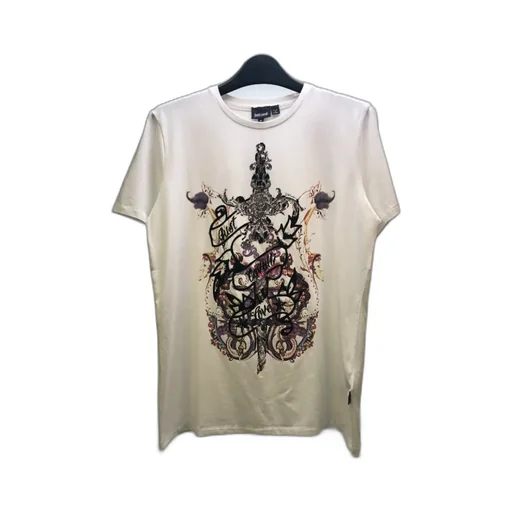 Printed Round-Necked T-Shirt