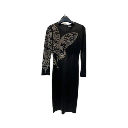 Round Collar Zipper Dress
