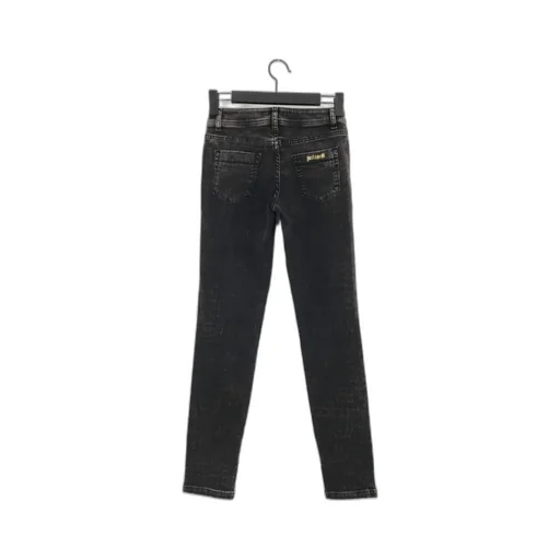 Five-Pocket Used Denim Pants