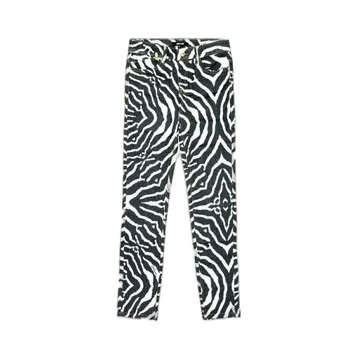 Zebra Printed Jeans