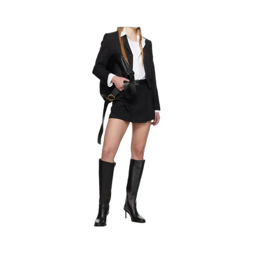 Single-Breasted Long Sleeve Suit Jacket