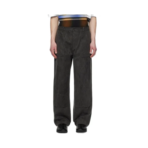 Washed Cotton Work Trousers