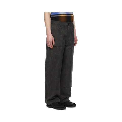 Washed Cotton Work Trousers