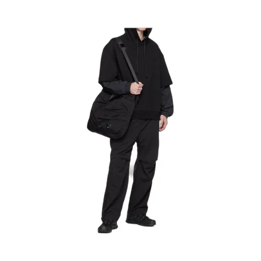 Poly Drop-Crotch Trousers