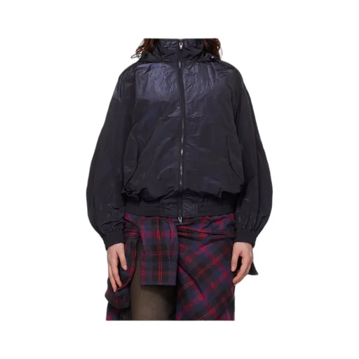 Crinkled Trainer Jacket