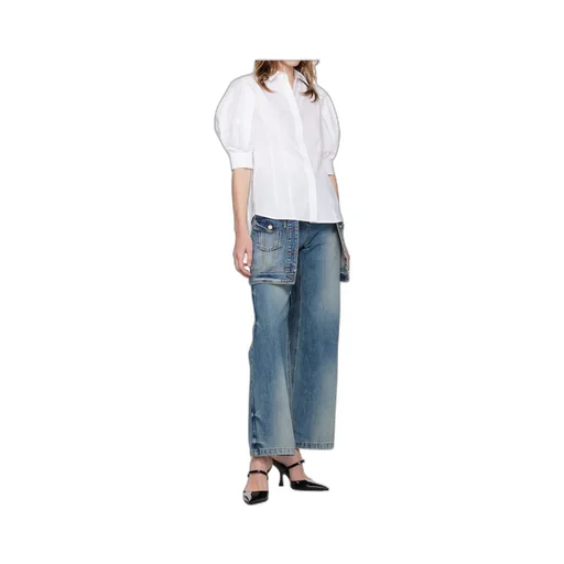 Layered Panelled Jeans