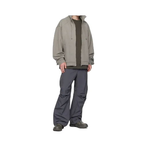 Pleated Belted Casual Pants