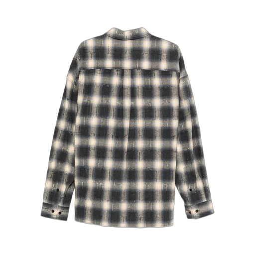 Check Motif Relaxed Shirt