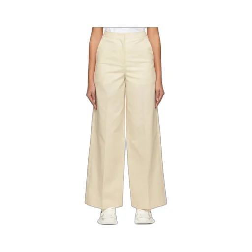 Diagonal Plaid Pleated Casual Pants