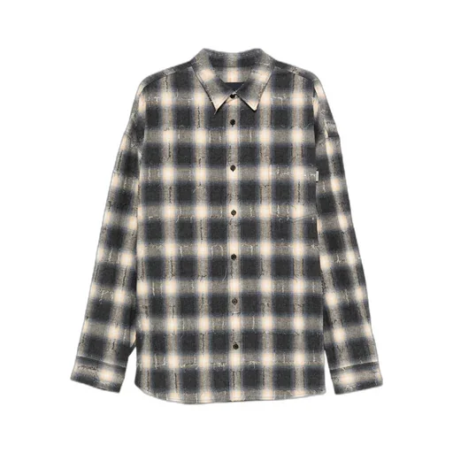 Check Motif Relaxed Shirt