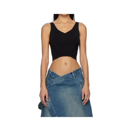 V-Neck Knitted Vest