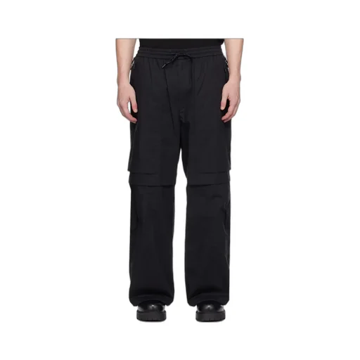 Zipper-Open Casual Pants