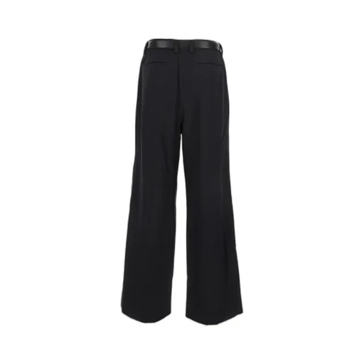 Pleated Belted Trousers