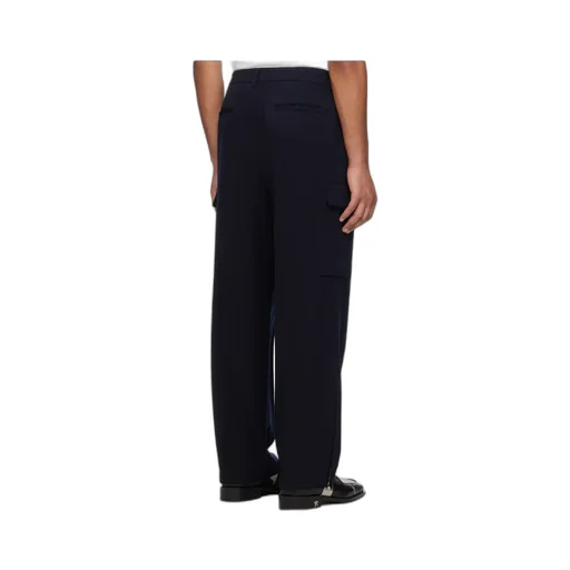 Gabardine Cargo Trousers