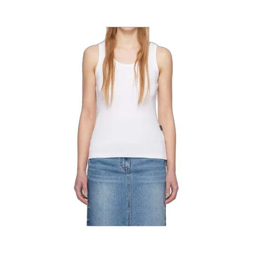Ribbed Round-Neck Vest
