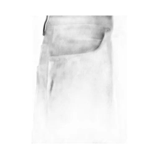 Denim Trousers With Belt Loops
