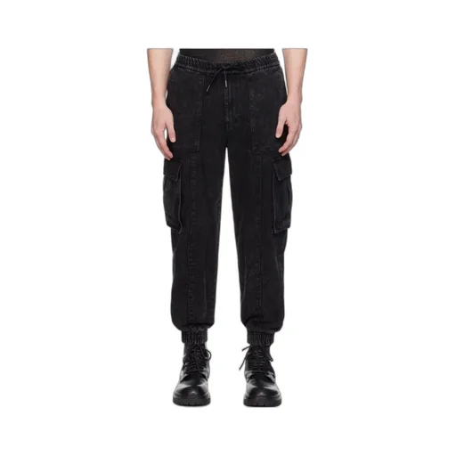 Faded Workwear Denim Trousers