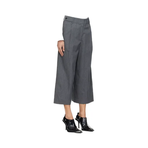 Double Waisted Tucked Trousers