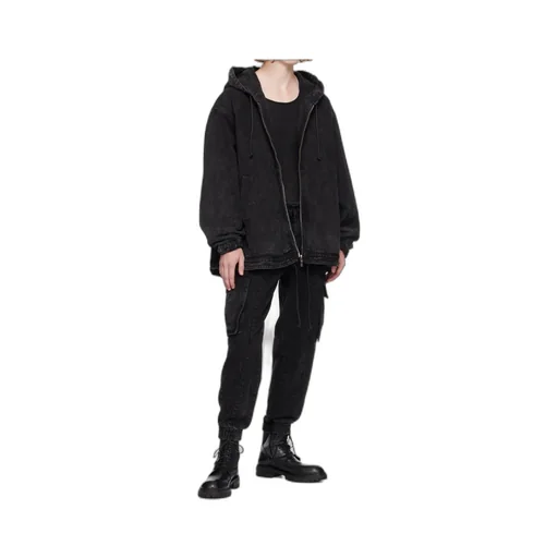 Faded Workwear Denim Trousers